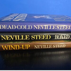 Neville Steed Peter Marklin Mystery Set 3 Hardcover Books